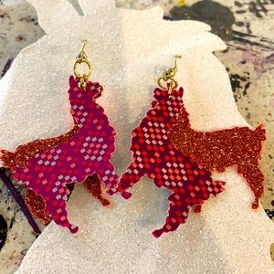 Llama Love!! Glitter and pink all my favorite colors!!